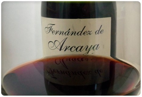 El vino Fernández de Arcaya Reserva.