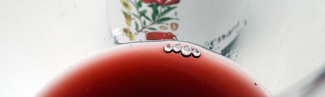 Detalle del vino Garnata en la copa.